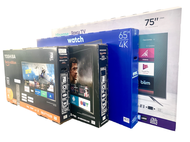 Large corrugated color box